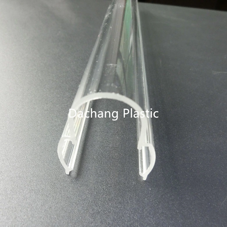Custom Clear Acrylic Plexiglass Extrusion Profile