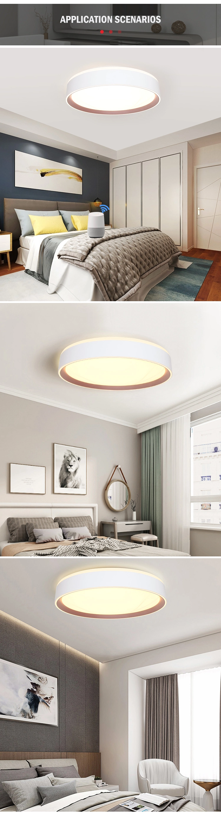 14W 20W 30W IP66 LED Home Round Ceiling Triproof Light Lighting Lamp Bulkhead Fixture