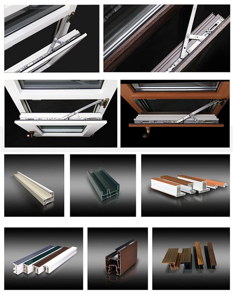 Extruded Plastic Casement/ Sliding Window Frame UPVC Profile for PVC 65 Series Window and Door