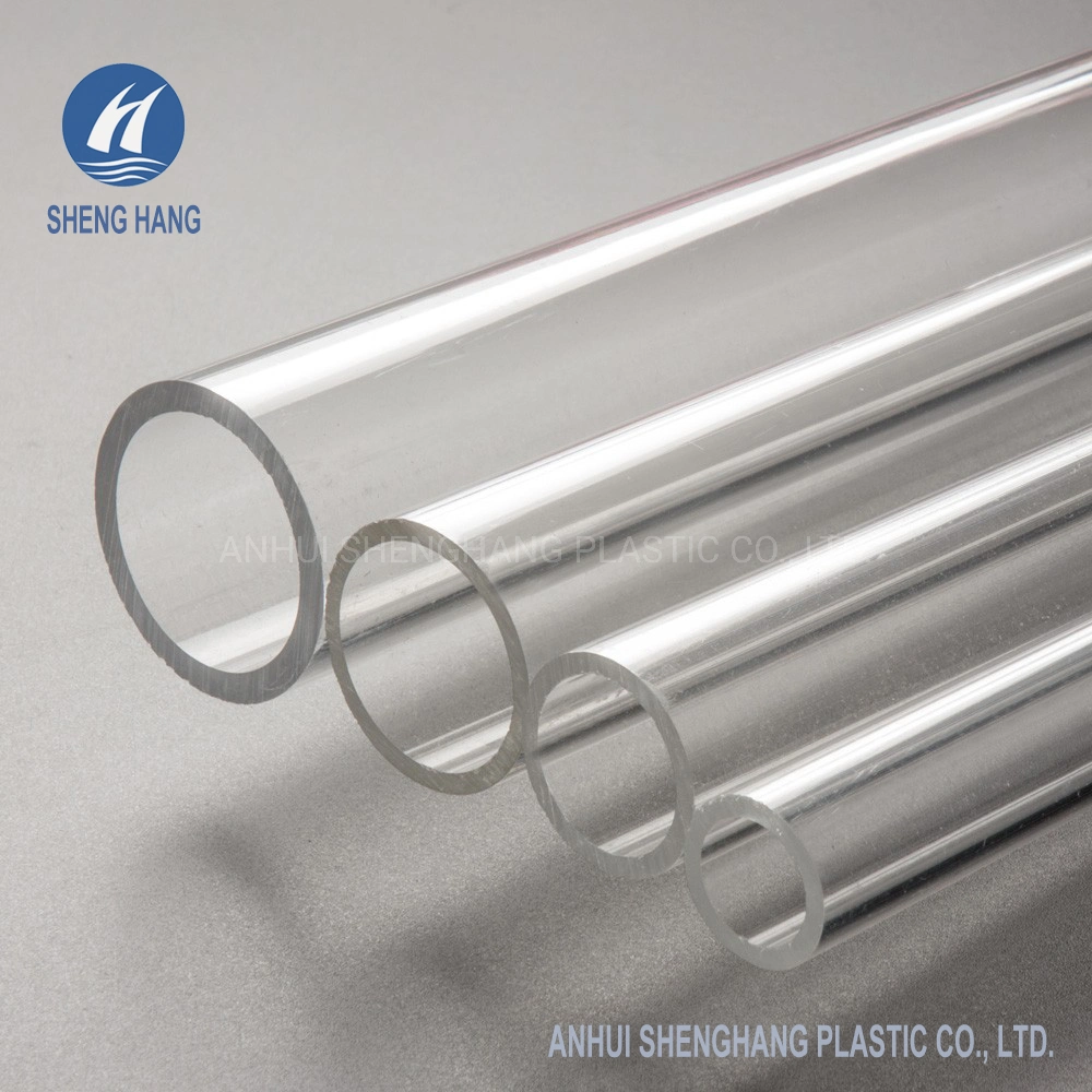 Customized Size Clear Plastic Extruded PMMA Acrylic Tube