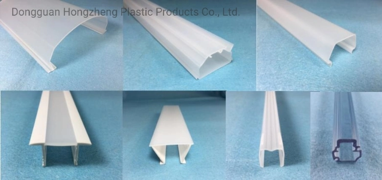 Optical PC/PMMA Extrusion Lens with Diffusion for LED Lamp Shade