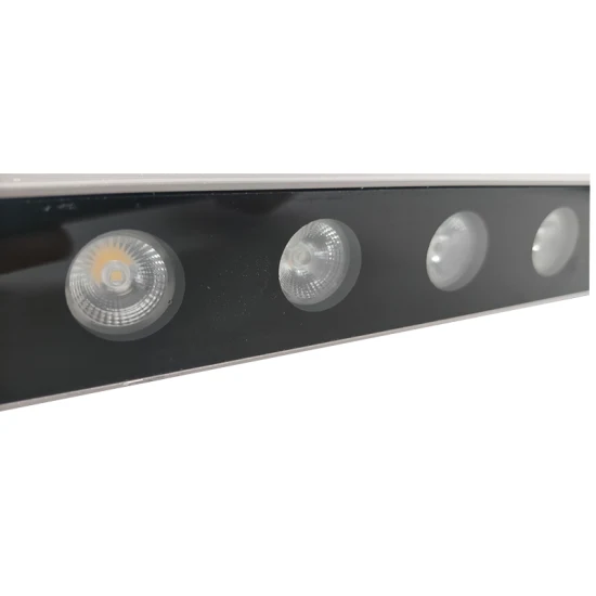 4000K IP65 10*45° 24W Warranty 3years Osram LED Building Bridge Linear Lighting Wall Washer Light with CE Ceritification