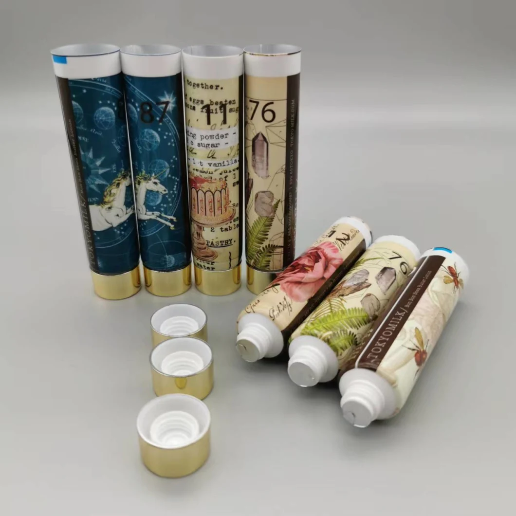Factory Customized Form Extruded Soft Plastic Skin Care Packaging Tube