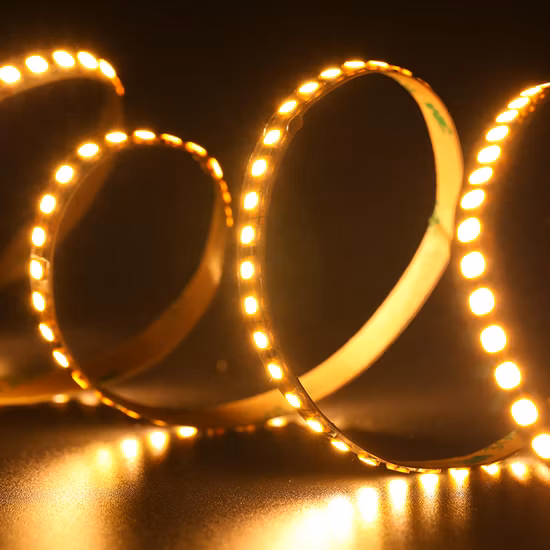 High Lumens 12V 24V IP67 Waterproof Indoor Decorated SMD 2835 LED Light Strip