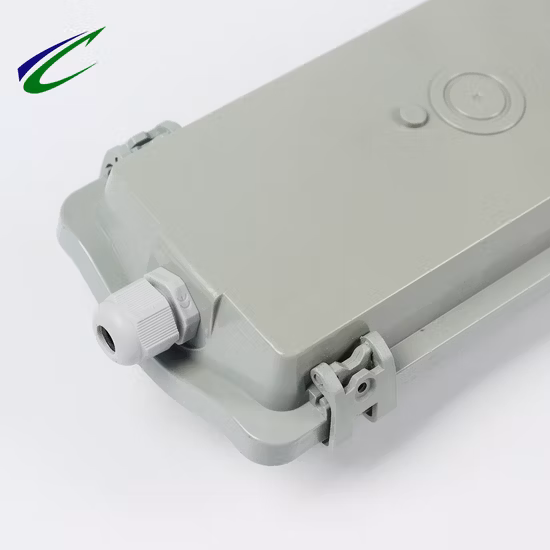 Triproof Light with Two LED Tubes or Fluorescent Lamp Office Down Light